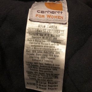 Winter Carhartt Jacket